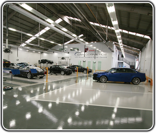 Junair Bodyshop Lighting