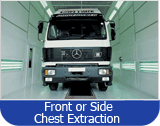 front or side chest extraction