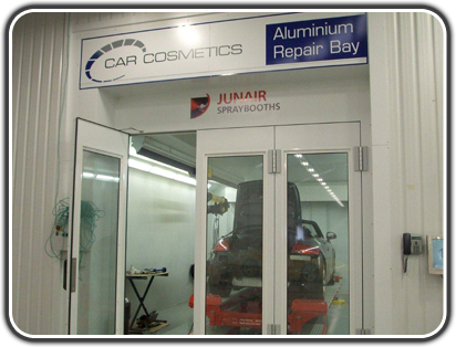 Spraybooth Aluminium Repair Bay