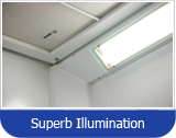 spray booth superb illumination