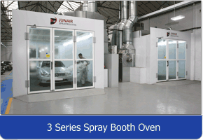 3 spray booth oven