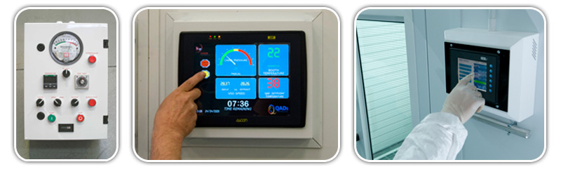 Spray Booths Control Panel