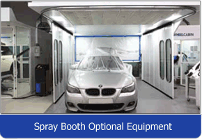 spray booth optional equipment
