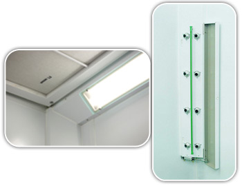 Junair Spraybooth Lighting 