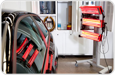 Junair Slimline Infra-Red Curing Unit
