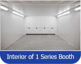 Interior 1 Series Spray Booth