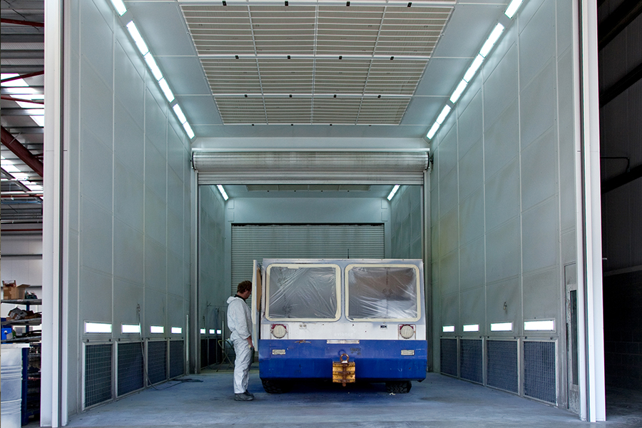 Commercial Vehicle Spraybooth Ovens Junair Spray Booths