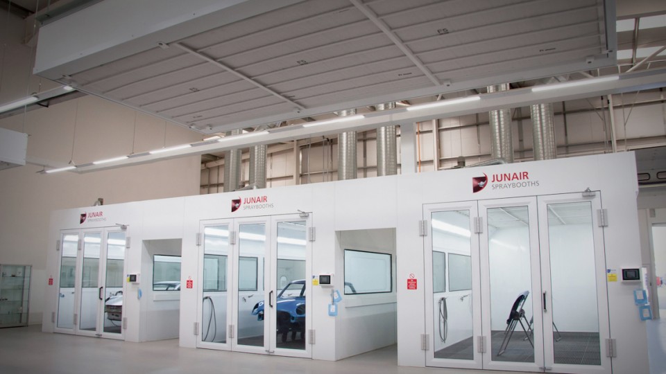 Junair Help Create a New Training Academy for AxaltaJunair Spraybooth