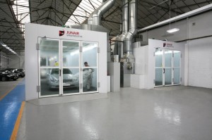 spray booths