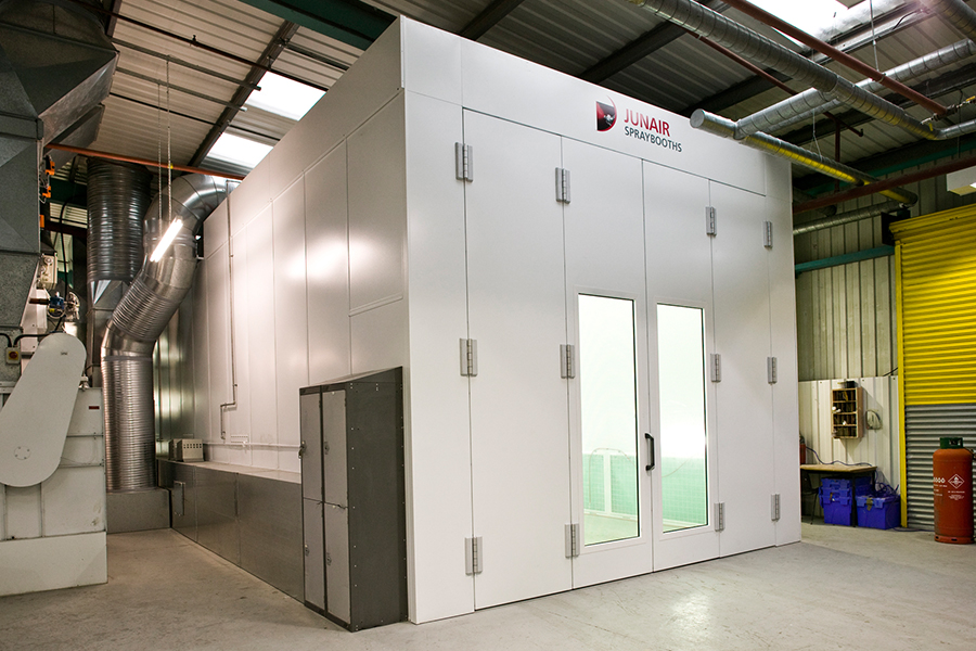 Commercial Vehicle Spray Booth Ovens Junair Spraybooths