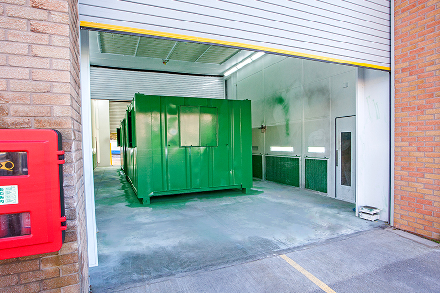 Commercial Vehicle Spray Booth Ovens Junair Spraybooths