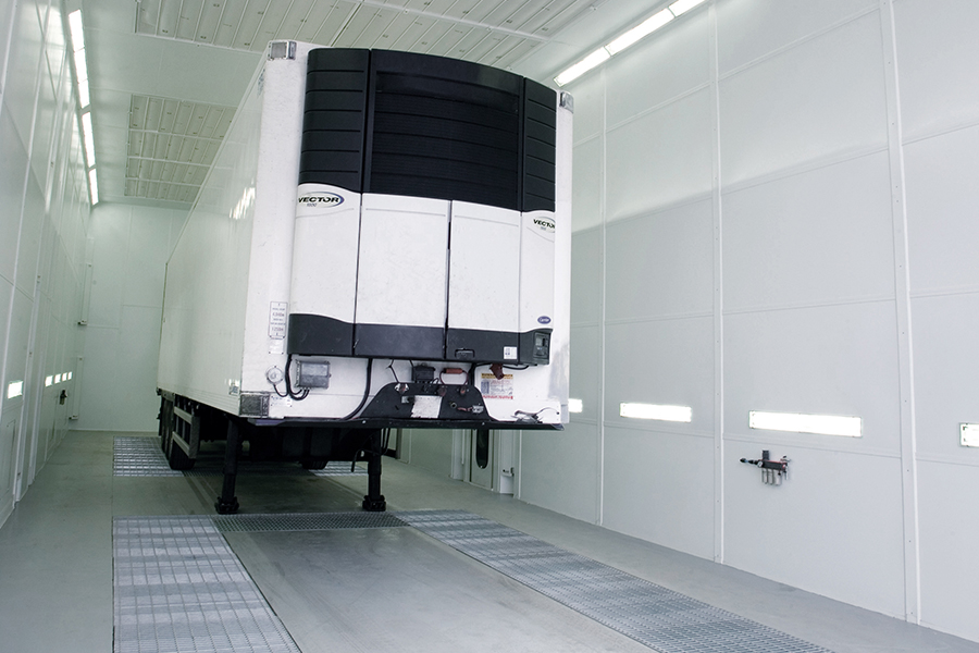 Commercial Vehicle Spray Booth Ovens Junair Spraybooths