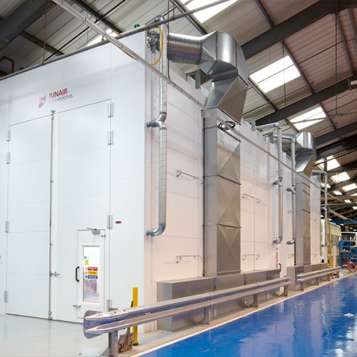 Commercial Vehicle Spray Booth Ovens Junair Spraybooths