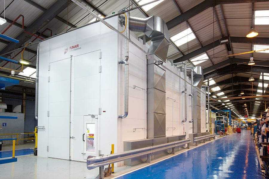 Commercial Vehicle Spray Booth Ovens Junair Spraybooths