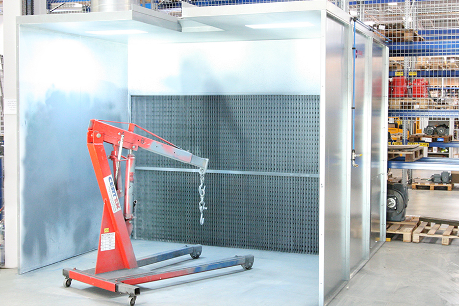 Industrial Dry Filter Spray Booths | Junair Spraybooths