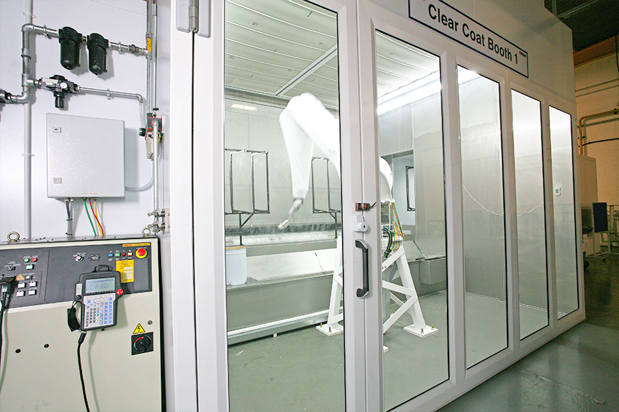 Robotic & Automated Paint Spray Systems Junair Spraybooths