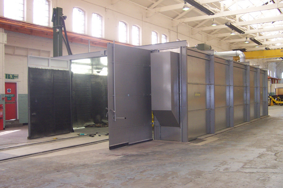 Industrial Shot Blasting Equipment Surface Finishing