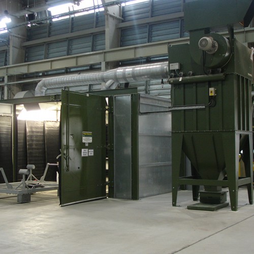Industrial Shot Blasting Equipment Surface Finishing