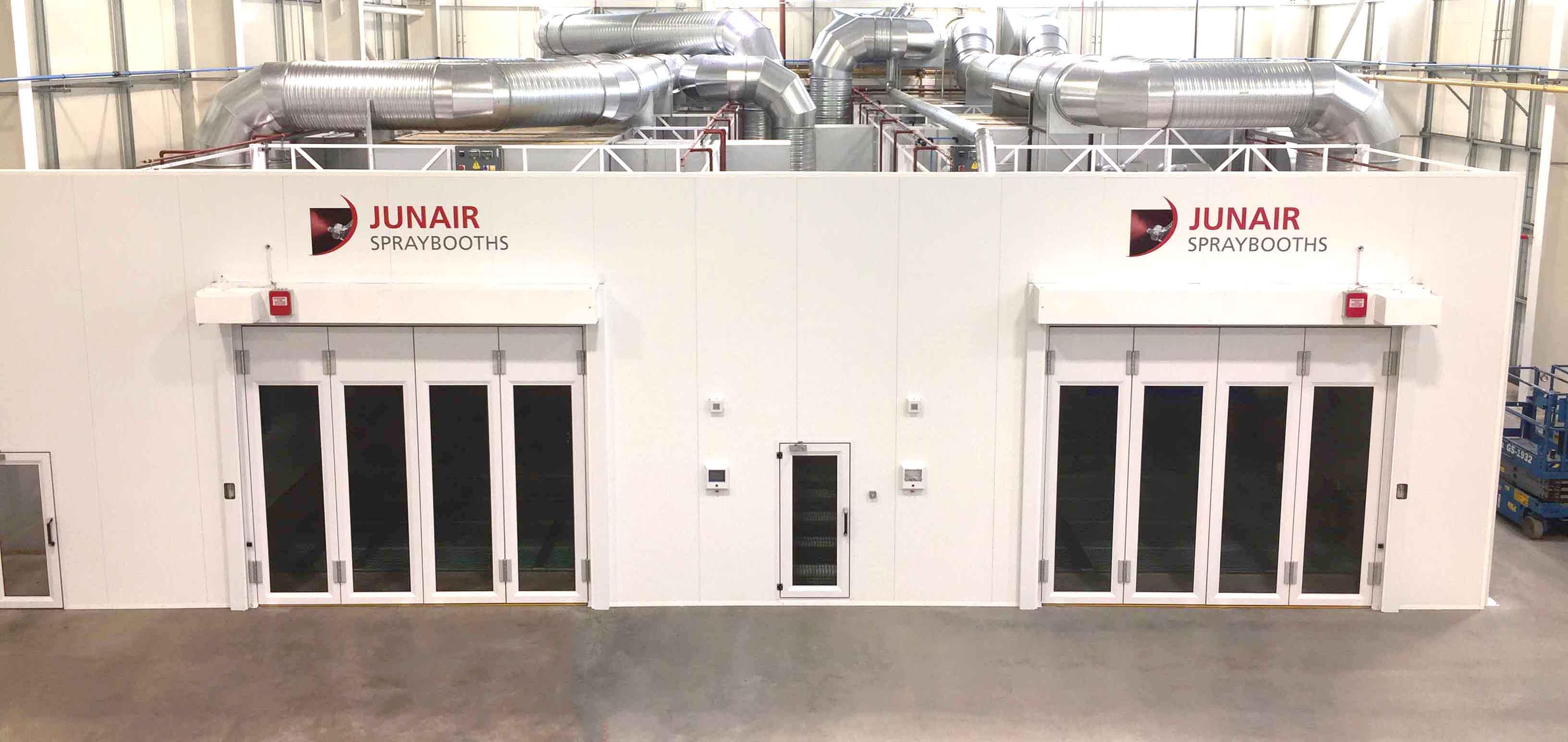 Aerospace Spraybooth Ovens Junair Spray Booth Equipment