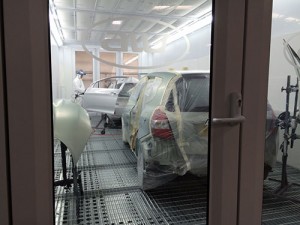 AW Repair have new Junair Spraybooth installed